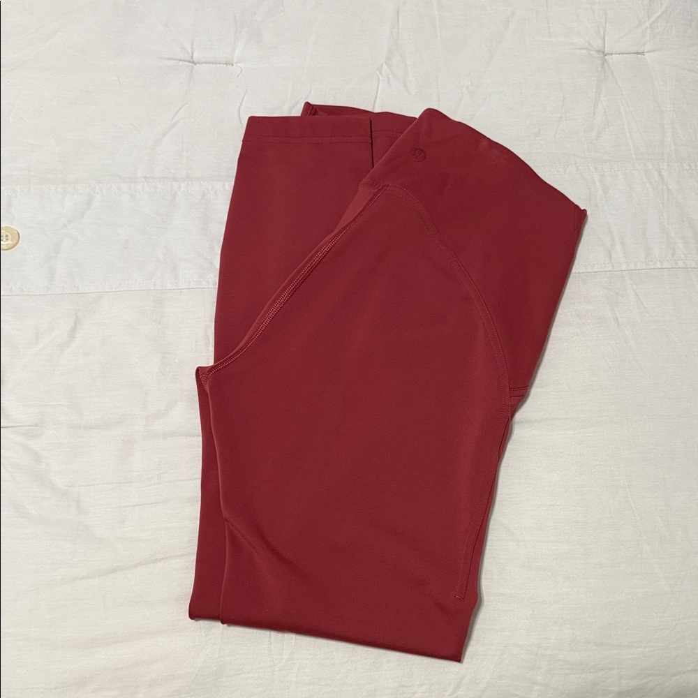 lululemon athletica Red Leggings